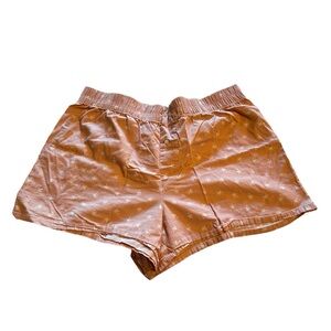 Gap Pink Boxer Style Pajama 100% Cotton Lounge Shorts